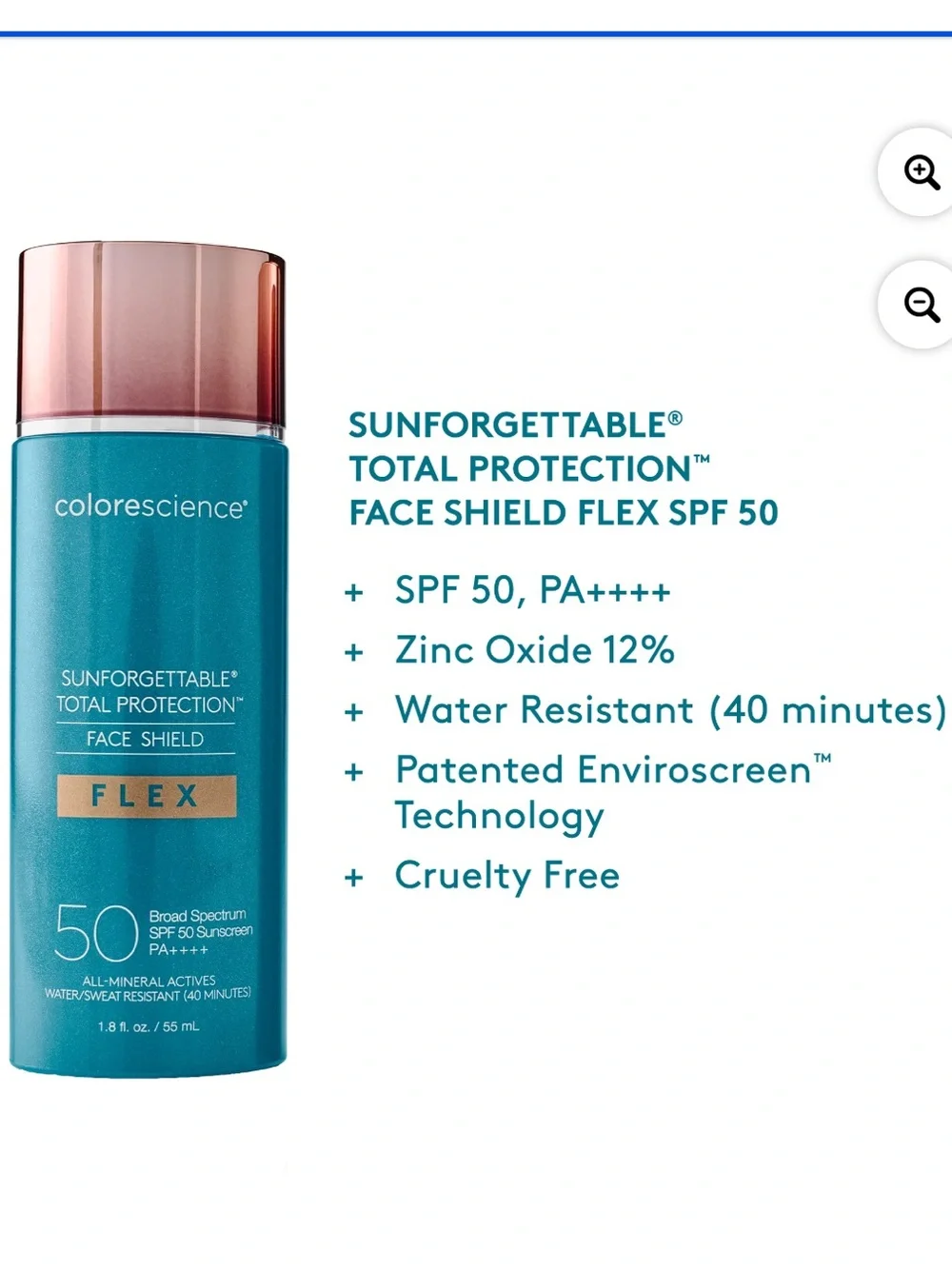 Colorscience Sunforgettable Total Protection Face Shield Flex - SPF50 -Deep
